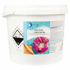 Tabletki z aktywnym tlenem do dezynfekcji wody basenowej Oxy Pool NTCE 20 g - opak. 5 kg