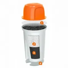 Wkłady filtrujące Aquafloow Classic Hard do dzbanka, filtry do twardej wody 5 szt.