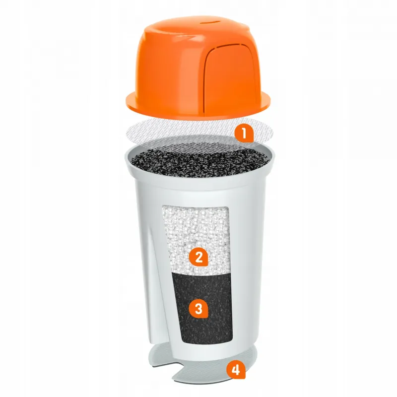 Wkłady filtrujące Aquafloow Classic Hard do dzbanka, filtry do twardej wody 5 szt. Wkłady filtrujące Aquafloow Classic Hard do dzbanka, filtry do twardej wody 5 szt.