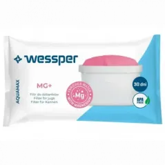 Wkłady filtrujące Wessper Aquamax Mg+ do dzbanka, magnezowy- 5 sztuk