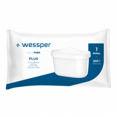 Wkłady filtrujące Wessper Aquamax Plus do dzbanka - 5 sztuk