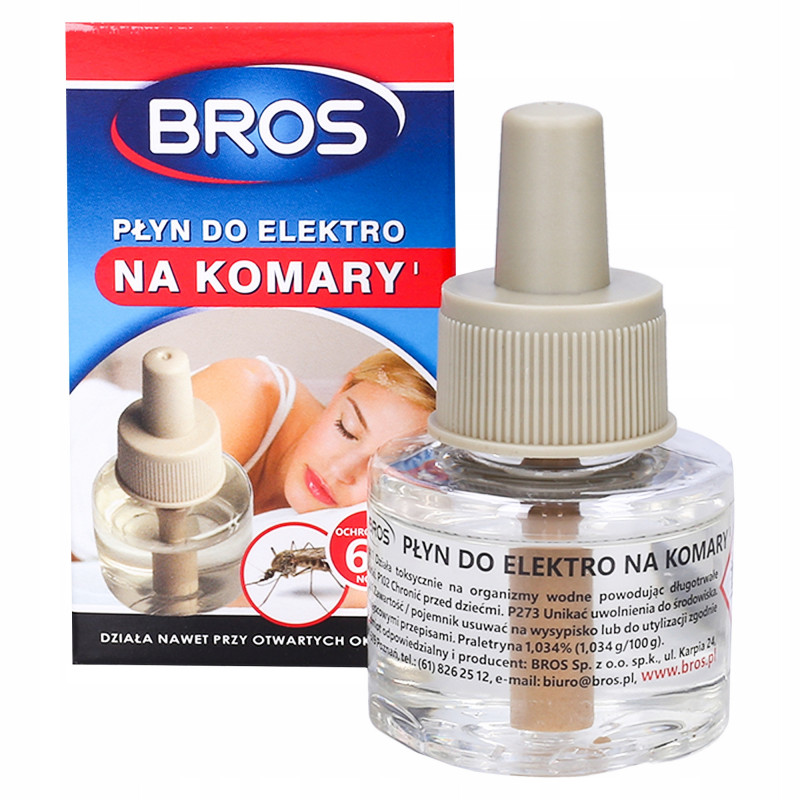 Płyn do elektro na komary Bros - 60 nocy Płyn do elektro na komary Bros - 60 nocy