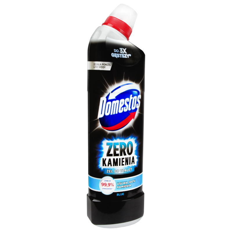 Domestos Blue Zero Kamienia żel do czyszczenia toalet 750 ml