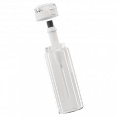 Szklana butelka na wodę Wessper Clarti Glass 680 ml przezroczysta + zestaw 2 filtrów
