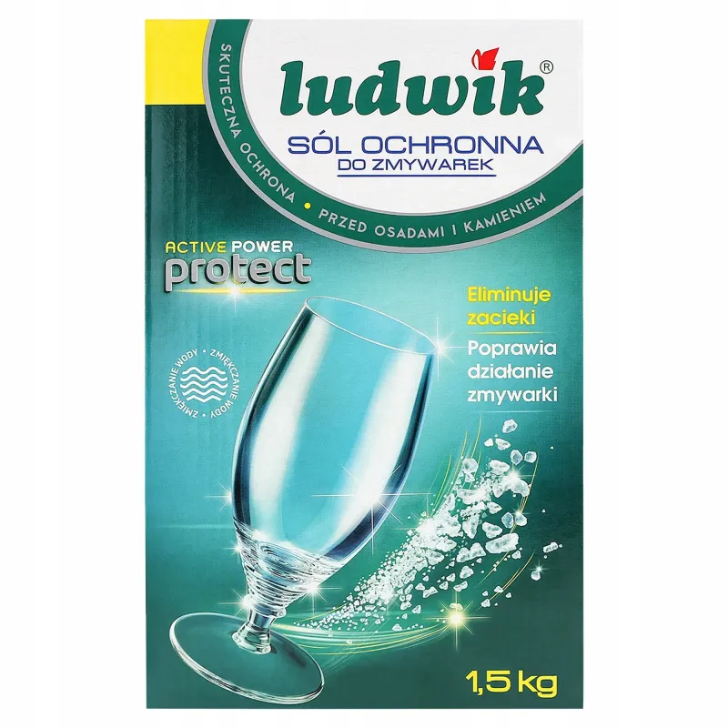 Sól ochronna Ludwik Active Power Protect do zmywarki 1500g