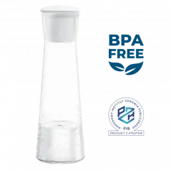 Karafka filtrująca Wessper K1 BOROSILICATE z filtrem Actitex™ w zestawie 4 filtry Actitex Disc
