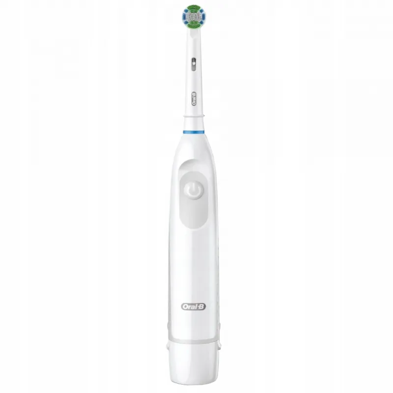 Biała szczoteczka zasilana Oral-B Advance Power