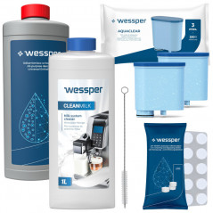 Zestaw do konserwacji i czyszczenia Wessper kompatybilny z ekspresami Philips Saeco