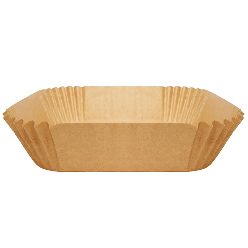 Wkład do frytkownicy beztłuszczowej Sillar, kwadratowy 16 cm - 50 szt.