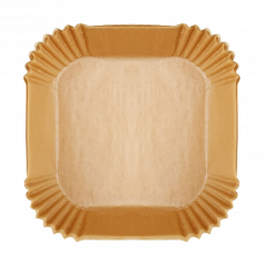 Wkład do frytkownicy beztłuszczowej Sillar, kwadratowy 20 cm - 50 szt.