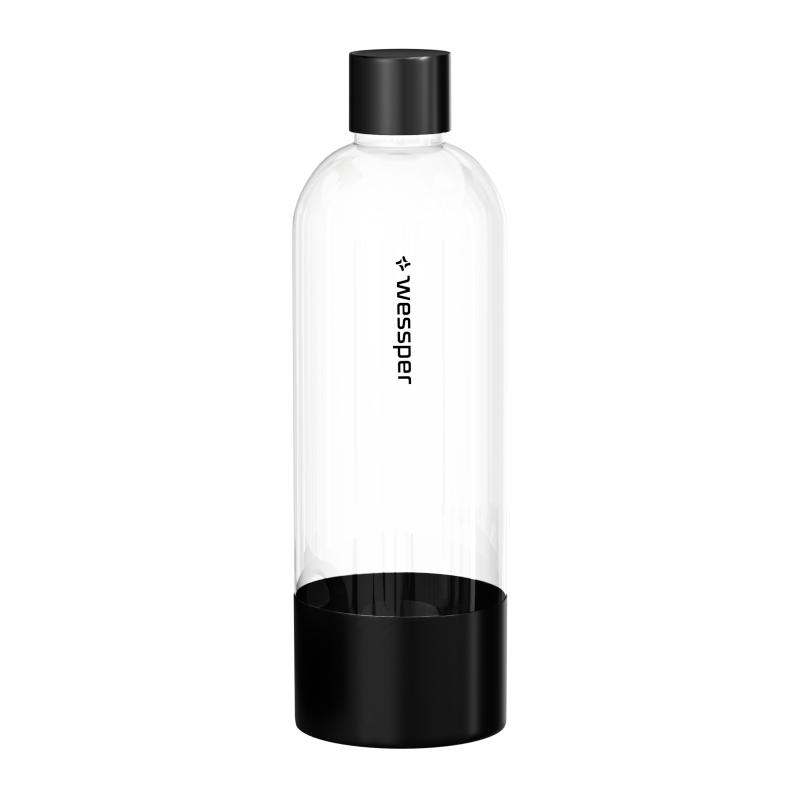 Saturator do wody Wessper S1 Sodamaker czarny w zestawie z 4 syropami SodaStream