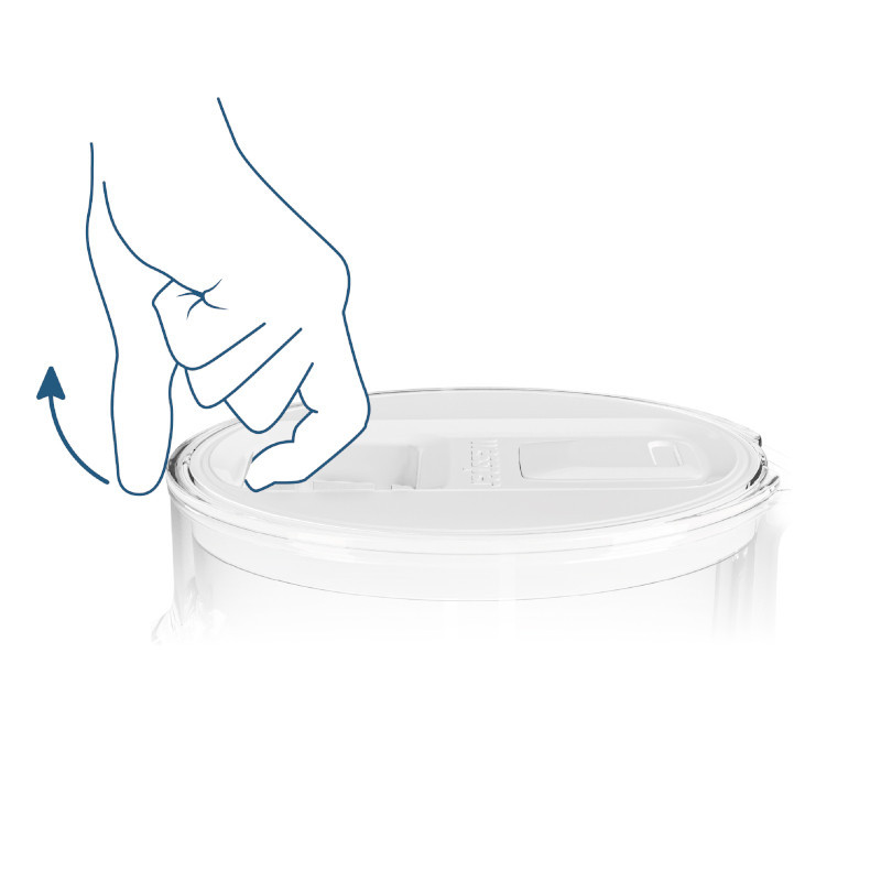 Dzbanek filtrujący szklany Wessper D2 Borosilicate 3 l biały w zestawie z dodatkowym filtrem Wessper Aquamax Dzbanek filtrujący szklany Wessper D2 Borosilicate 3 l biały w zestawie z dodatkowym filtrem Wessper Aquamax