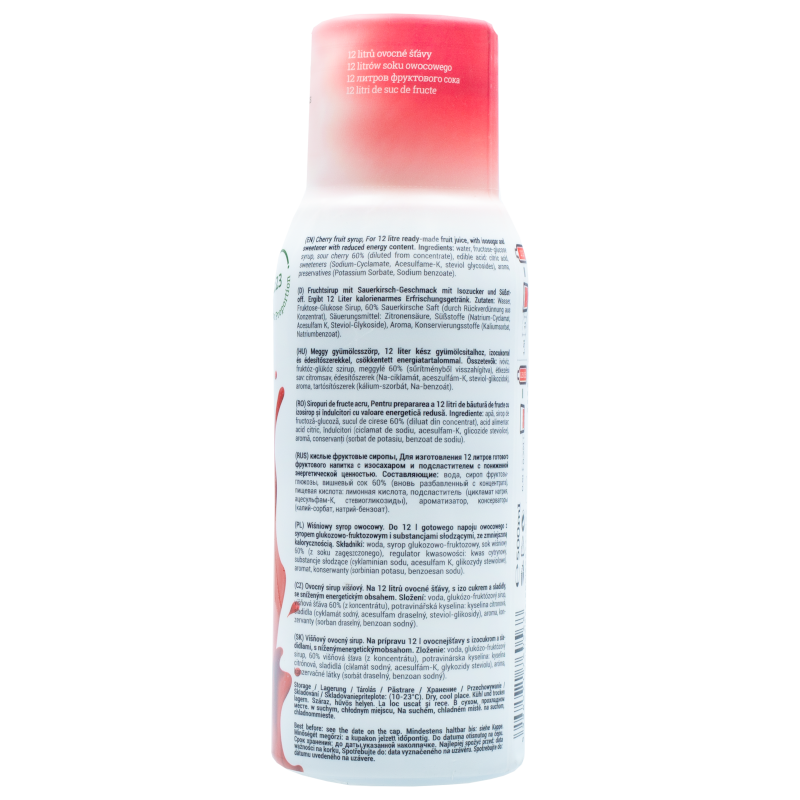 Syrop (koncentrat) FruttaMax Cherry do saturatora 500ml Syrop (koncentrat) FruttaMax Cherry do saturatora 500ml