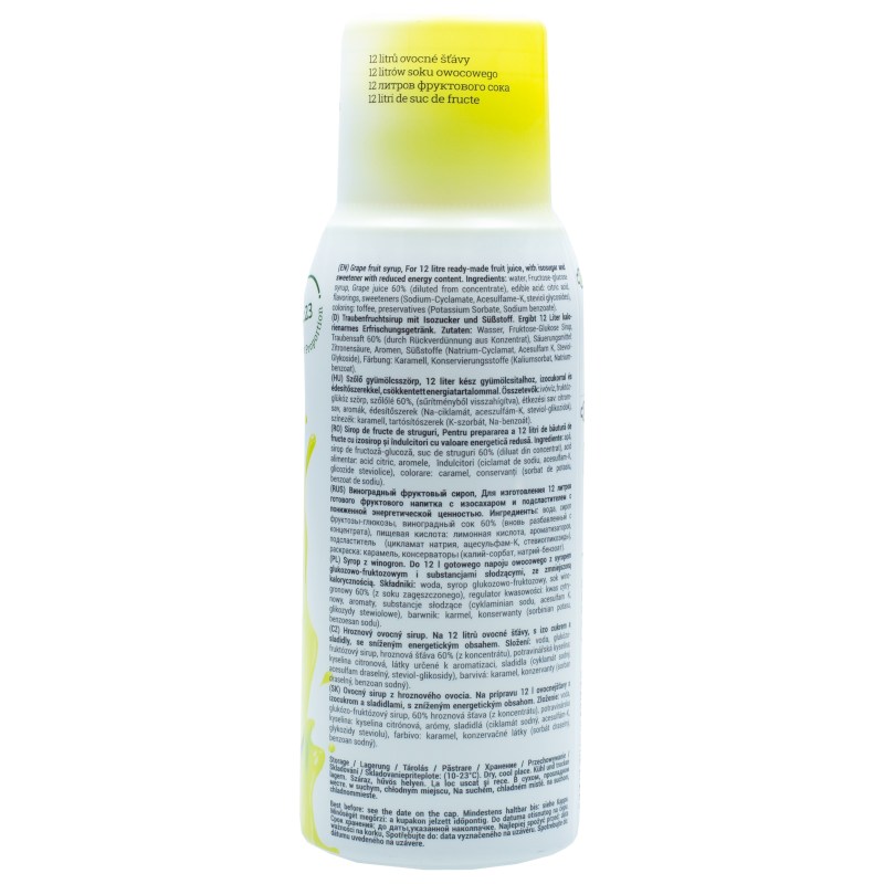 Syrop (koncentrat) FruttaMax Winogrono do saturatora 500ml Syrop (koncentrat) FruttaMax Winogrono do saturatora 500ml