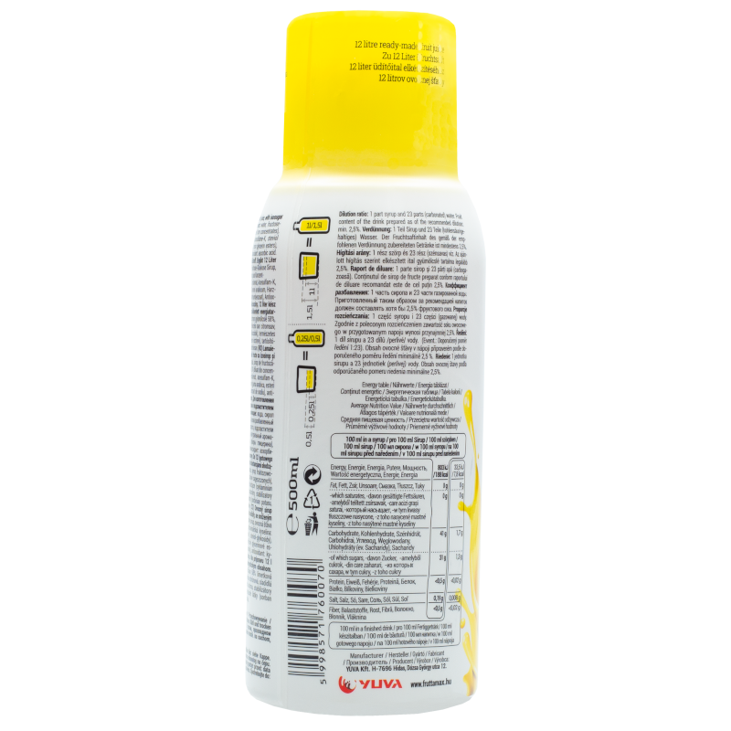 Syrop (koncentrat) FruttaMax Lemon Lime do saturatora 500ml Syrop (koncentrat) FruttaMax Lemon Lime do saturatora 500ml