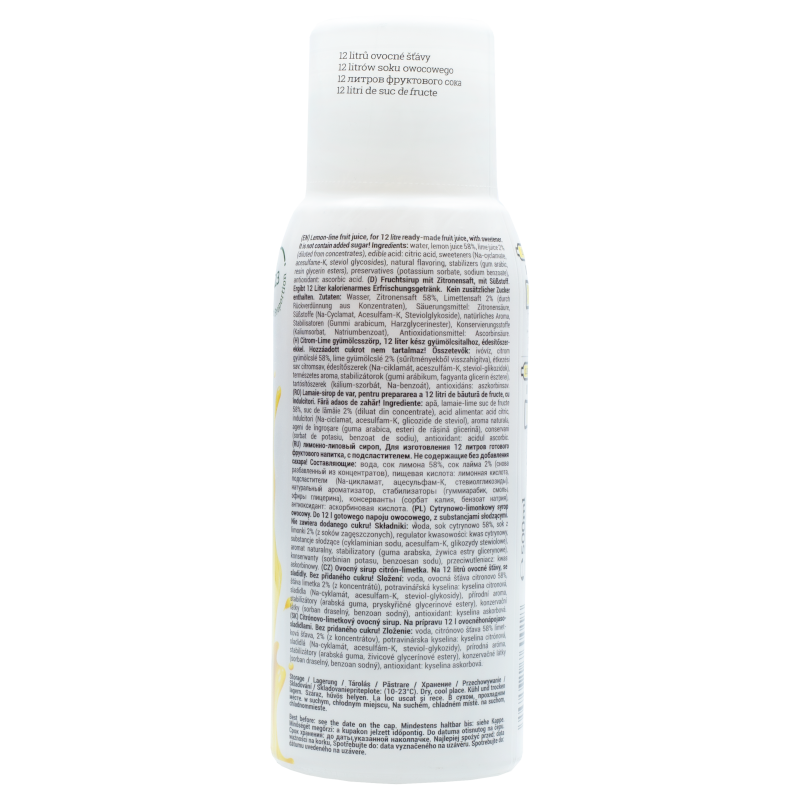 Syrop (koncentrat) FruttaMax Lemon Lime bez cukru do saturatora 500ml
