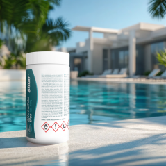 Tabletki chlorowe do basenu (niebieskie) Chlorine Tabs Blue Sillar 200g, opak. 1kg