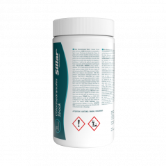 Granulat chlorowy do szokowej dezynfekcji wody basenowej ChlorineGranules Shock Sillar 1kg