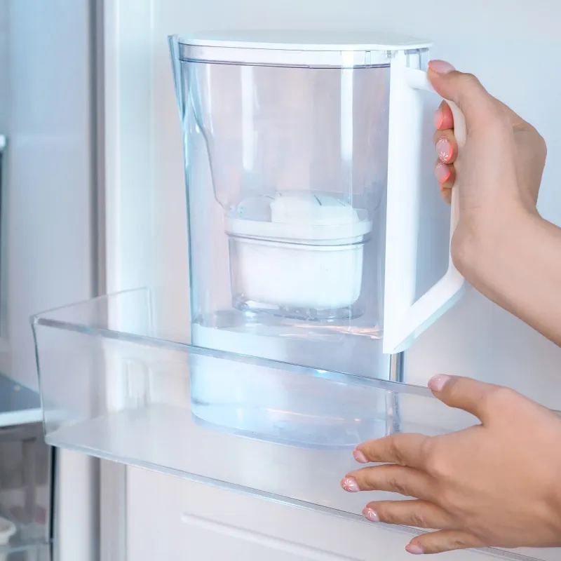 Dzbanek filtrujący Wessper D3 Slim Aquamax 2,7 l biały z filtrem Aquamax w zestawie z 2 filtrami Dzbanek filtrujący Wessper D3 Slim Aquamax 2,7 l biały z filtrem Aquamax w zestawie z 2 filtrami