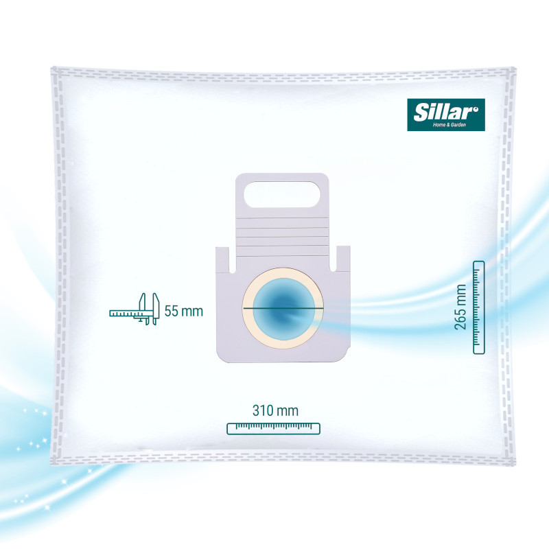 Worki syntetyczne Sillar kompatybilne z odkurzaczami Thomas Pet&Family Aqua+ 5 szt. Worki syntetyczne Sillar kompatybilne z odkurzaczami Thomas Pet&Family Aqua+ 5 szt.