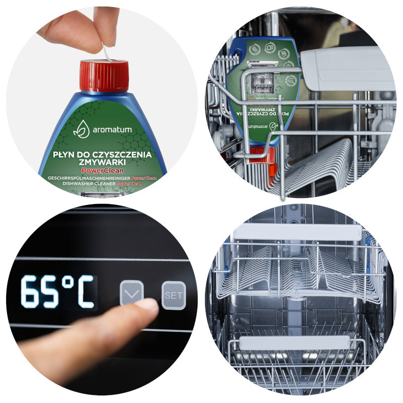 Płyn do czyszczenia zmywarki Aromatum Lemon 250 ml Płyn do czyszczenia zmywarki Aromatum Lemon 250 ml
