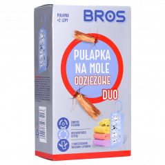 Bros Pułapka Na Mole Odzieżowe Duo + 2 Wkłady