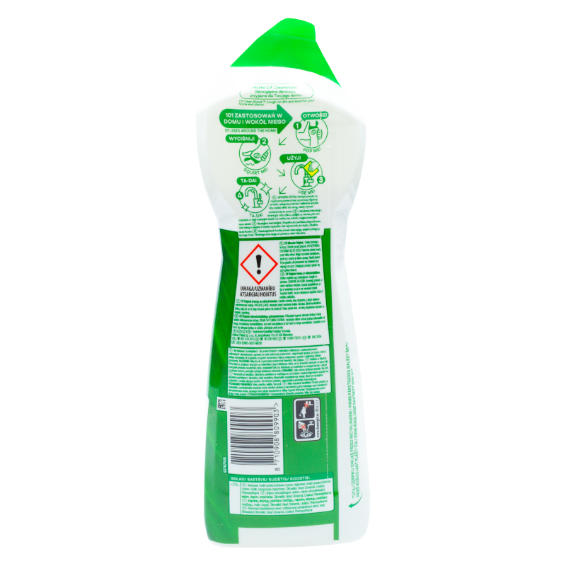 Cif Cream Original  Mleczko do czyszczenia z mikrokryształkami 780g