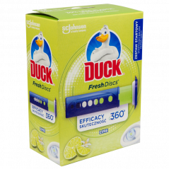 Duck Fresh Discs Limonka – Żelowe Krążki do Toalety 6 szt. + Aplikator
