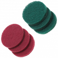 Zestaw gąbek, padów i szczotek Sillar montowanych na wiertarkę lub wkrętarkę 23 elementy