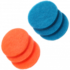 Zestaw gąbek, padów i szczotek Sillar montowanych na wiertarkę lub wkrętarkę 23 elementy