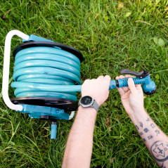 Stojak na wąż ogrodowy Sillar 31 x  31 x 45 cm