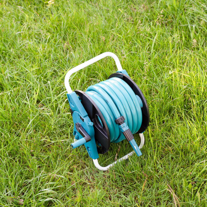 Stojak na wąż ogrodowy Sillar 31 x 31 x 45 cm Stojak na wąż ogrodowy Sillar 31 x 31 x 45 cm