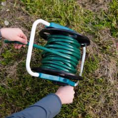 Stojak na wąż ogrodowy Sillar 31 x  31 x 45 cm