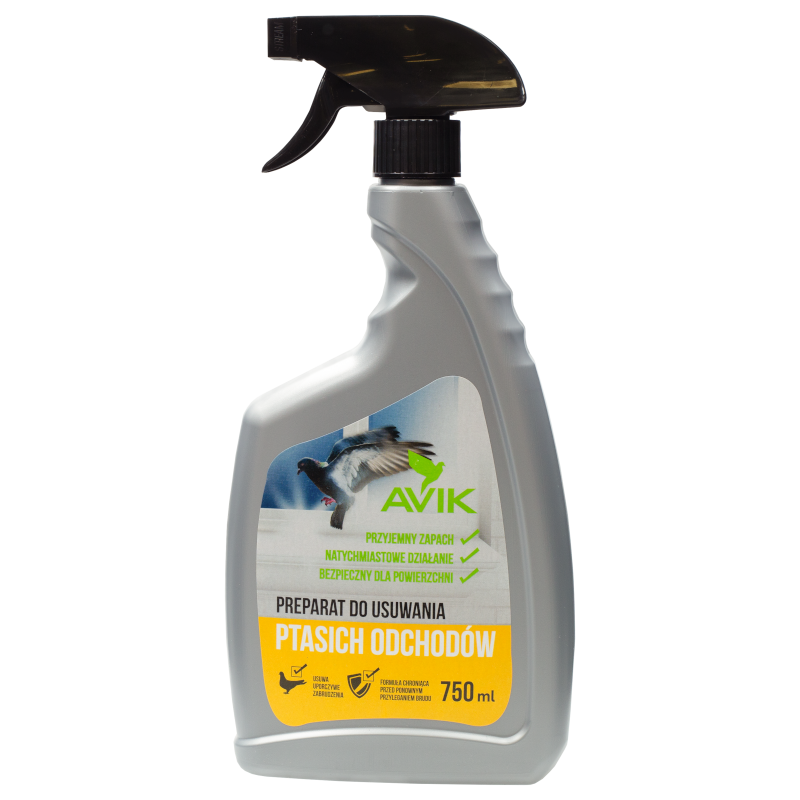 AVIK – Srodek do usuwania ptasich odchodów 750 ml