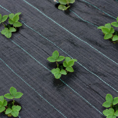 Agrowłóknina czarna Sillar 90g/m2 1x10m