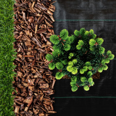 Agrowłóknina czarna Sillar 90g/m2 2x10m