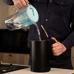 Dzbanek filtrujący Wessper D1 Solid  2,8 l miętowy z filtrem Aquaclassic