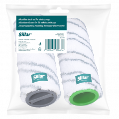 Pady (wałki) z mikrofibry, szare Sillar kompatybilne z Karcher FC3 FC5 FC7