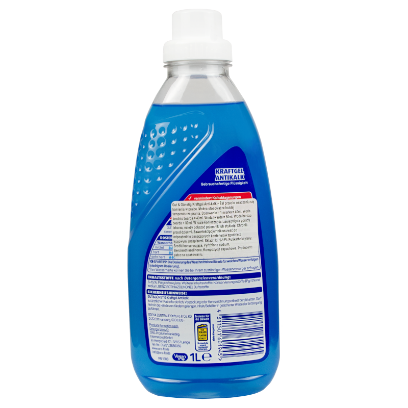Żel do pralki Gut&Gunstig Antikalk 1L