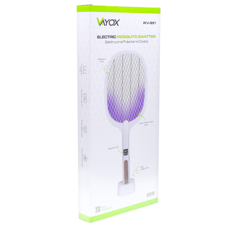 Elektryczna łapka na owady i lampa UV Vayox IKV991 2w1 Elektryczna łapka na owady i lampa UV Vayox IKV991 2w1