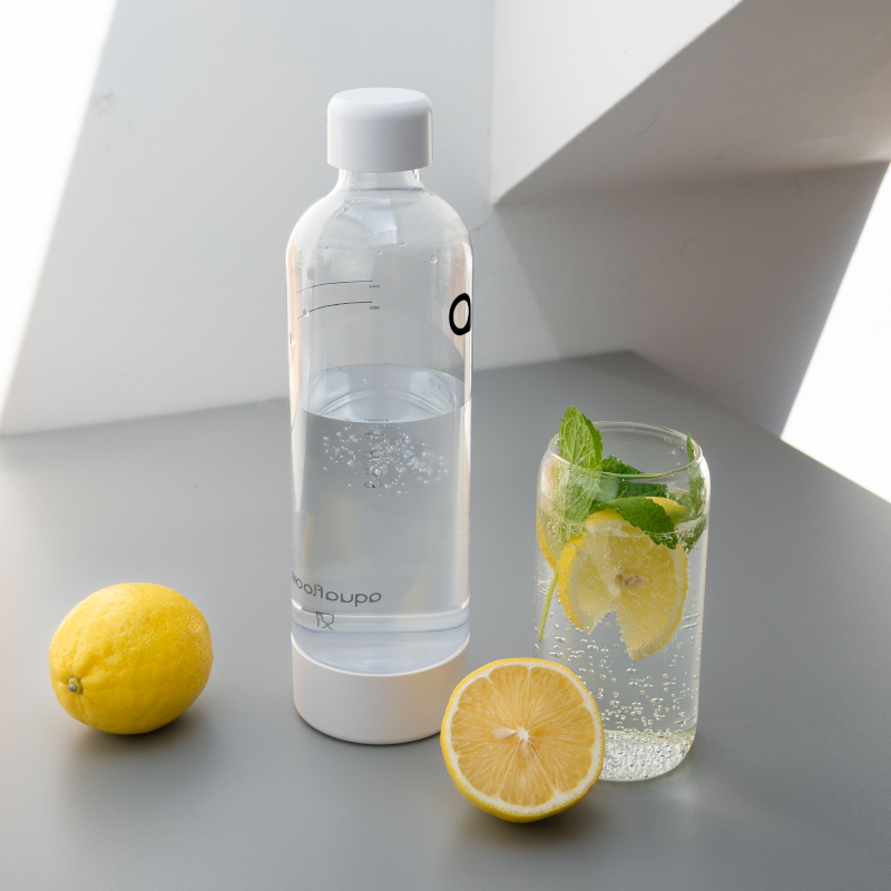 Saturator do wody Aquafloow Bubbwater biały Saturator do wody Aquafloow Bubbwater biały