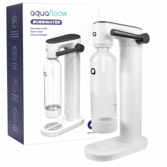 Saturator do wody Aquafloow Bubbwater biały