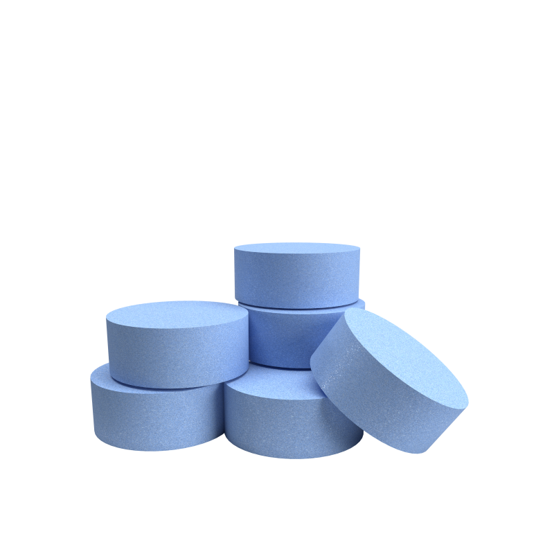 Zestaw Sillar: tabletki chlorowe (niebieskie) 1 kg + dozownik basenowy 20 g Zestaw Sillar: tabletki chlorowe (niebieskie) 1 kg + dozownik basenowy 20 g