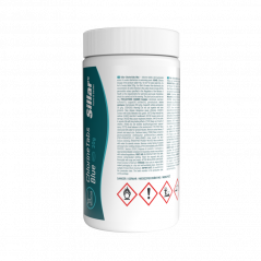 Zestaw Sillar: tabletki chlorowe (niebieskie) 1 kg + dozownik basenowy 20 g