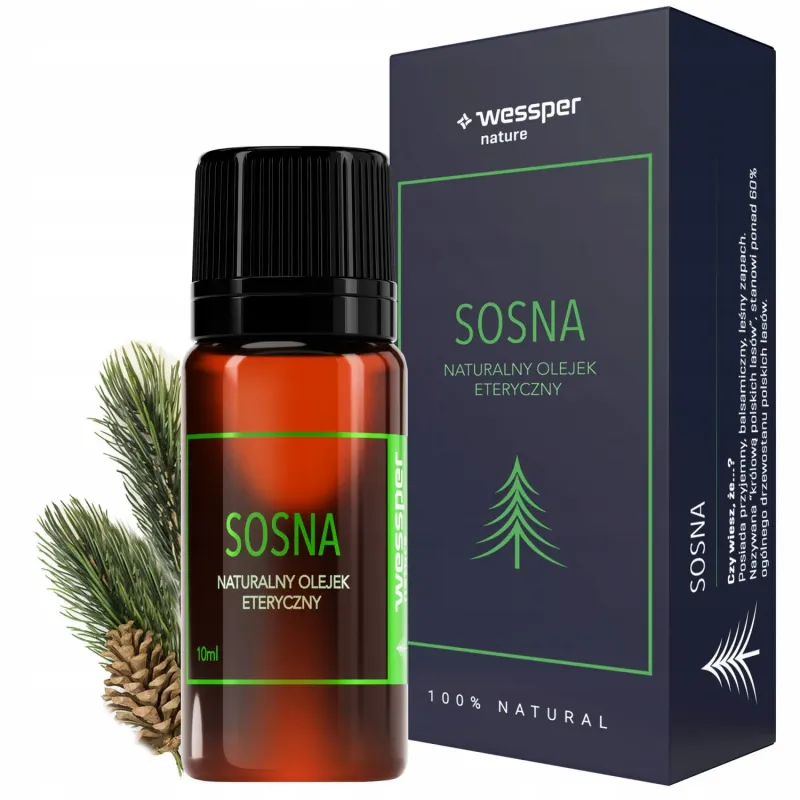 Naturalny olejek eteryczny sosna Wessper 10 ml