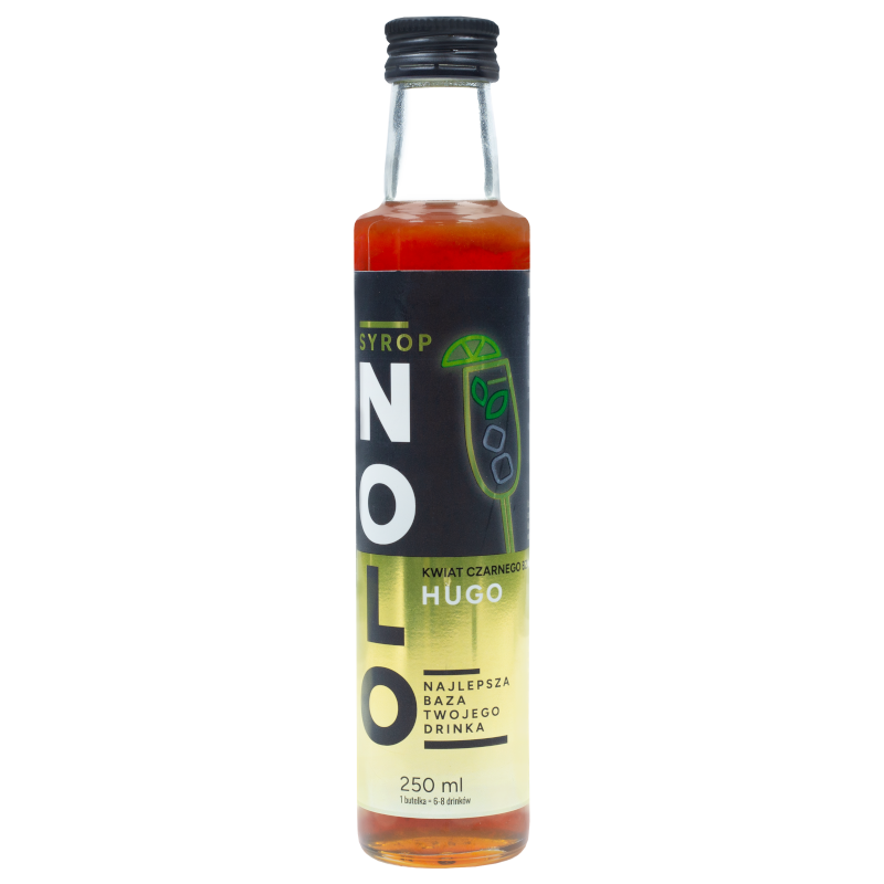 NOLO Syrop Hugo  bezalkoholowy 250 ml – kwiat czarnego bzu