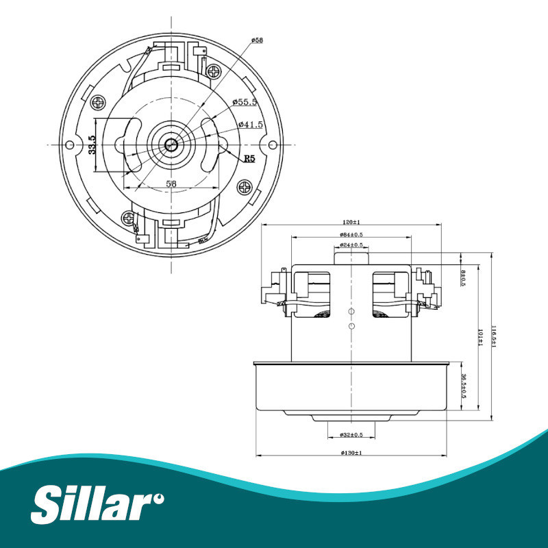 Silnik do odkurzacza 1600W Sillar – kompatybilny z Electrolux, Philips, LG, Zelmer, Siemens Silnik do odkurzacza 1600W Sillar – kompatybilny z Electrolux, Philips, LG, Zelmer, Siemens