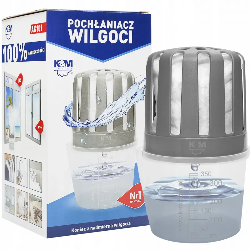 Pochłaniacz wilgoci K&M z wkładem 280 g