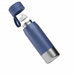 Butelka filtrująca wessper B2 Stainless Steel Actitex™ 0,7 l – niebieska
