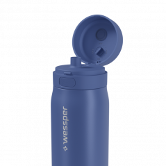 Butelka filtrująca wessper B2 Stainless Steel Actitex™ 0,7 l – niebieska